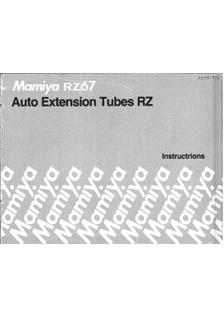 Mamiya RZ 67 - System manual. Camera Instructions.